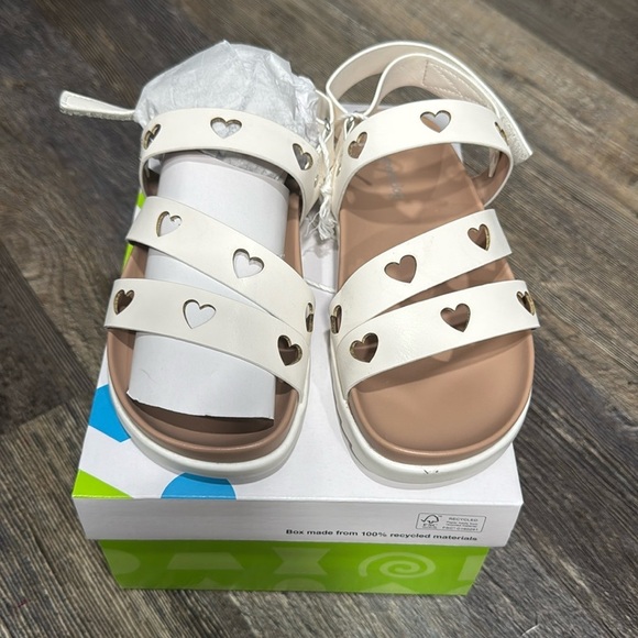Greendog white sandals for girls - Picture 1 of 8